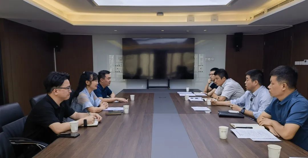 公司與經(jīng)開渭北發(fā)展集團、渭北建設(shè)集團座談交流